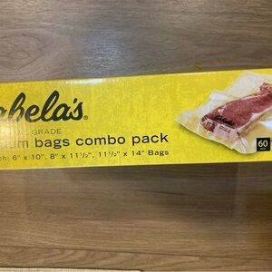 Cabela's Vacuum Bags multi size Set 60 ct